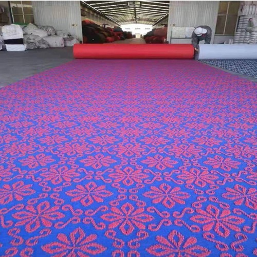 华翔 展览地毯 阻燃地毯 提花地毯 婚庆地毯  定制图2