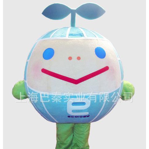 地球卡通人偶服装地球行走人偶道具服装地球表演卡通服订制图3