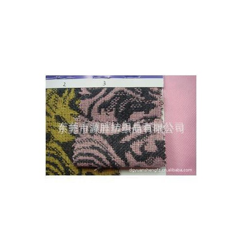 麻布提花，手袋箱包服装提花面料LA1569图2