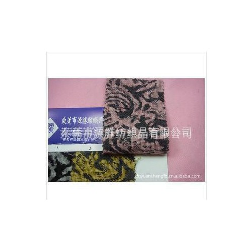 麻布提花，手袋箱包服装提花面料LA1569图1