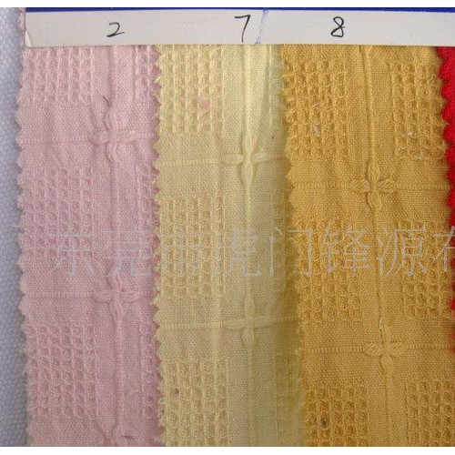纯棉布提花，提花面料，服装面料，F798图1