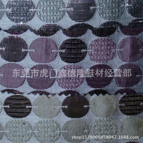 MB4313窗帘布 粗纺提花布 涤纶提花布 色织提花箱包手袋图1