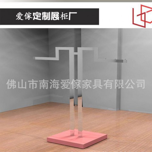 佛山爱傢童装中岛架 服装架不锈钢童装中岛架落地架 童装店中岛图2