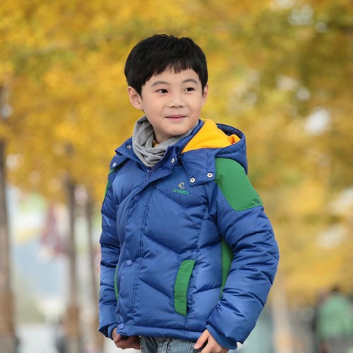 供应HI HEARTHX13103外贸童装羽绒服 轻薄款便携儿童装图3