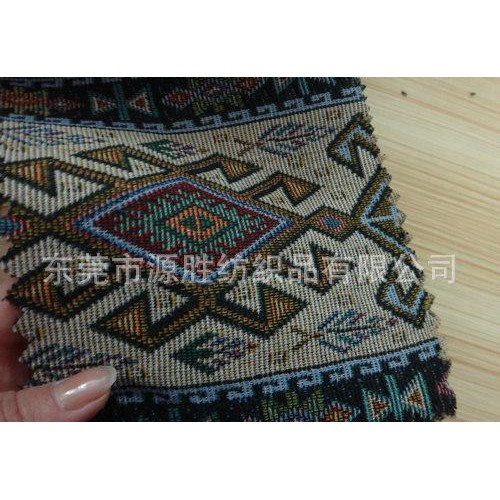 涤棉提花布、色织提花布、沙发抱枕面料提花YA-1095L图3