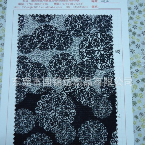 印花布 提花布 全棉小提花印花布 全棉面料 印花面料 小提花图1