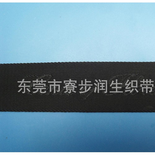 润生38mm宽黑色尼龙提花织带\锦纶提花带\**尼龙彩色带