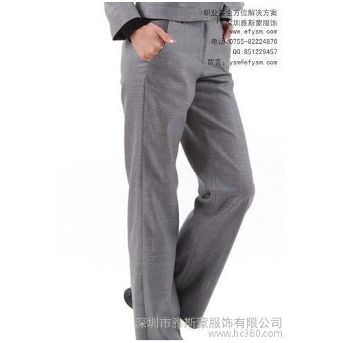 职场OL职业套装，简单大气女西装 职业装生产 三粒扣西服图2