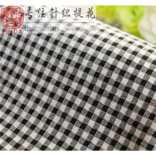 新款涤棉提花面料针织提花布PD6251 涤棉提花布图4