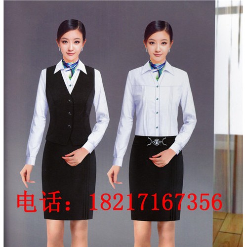 职业女西装银行工作服女式西服套装西装工作服经理服