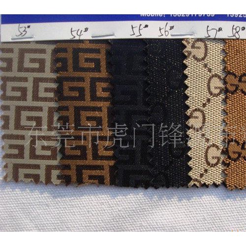 提花料、箱包料、手提包的面料提花发泡 H982#图2