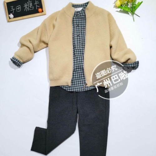 2019新款子田糖卡秋款品牌童装尾货批发 子田童装批发图7