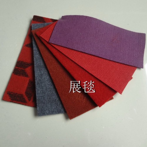 供应**单色提花展会、展馆、婚庆地毯 拉绒双色提花地毯图3