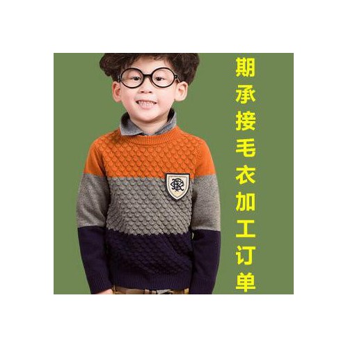 潮童装毛衣加工厂图3