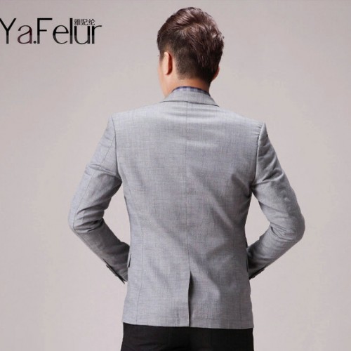 2015春秋新款男装西服修身西服男士西装男韩版潮流外套男图3