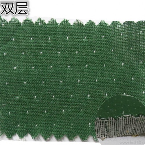 双层布 全棉双层提花点 色织提花双层面料 色织面料 纯色布图3