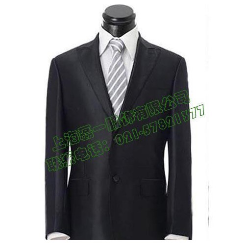 定做男款商务西装 白领西服套装订做 职业制服上海定制图2