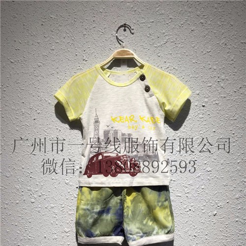 广州越也品牌童装批发尾货图3