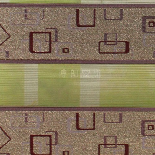 韩式风格提花柔纱帘 厂家批发定做提花斑马窗帘