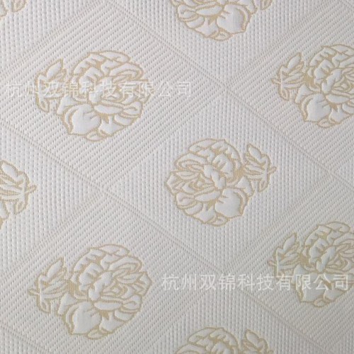 ** 蝴蝶提花床垫布 3D提花床垫面料 针织空气层图2