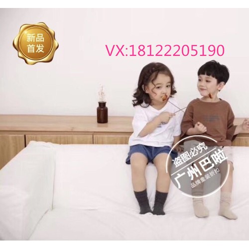 2019莫小汐品牌夏季新款短袖体恤童装折扣尾货批发 品牌童装折扣图4