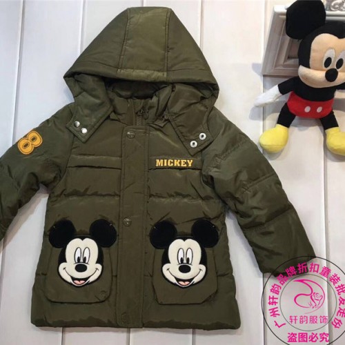 迪士尼童装羽绒服 一线品牌童装货源批发走份 广州童装批发市场图2