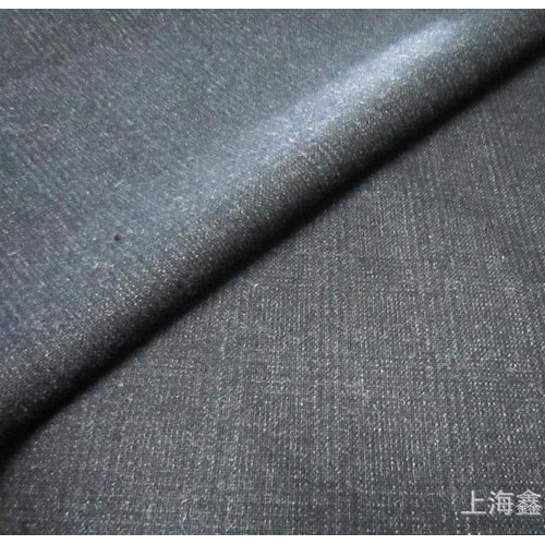 黑灰隐格毛呢现货 适合做  裤子，秋冬面料图3