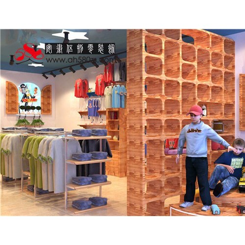 合肥创意童装店设计童装专卖店装修效果图专业工装公司图2