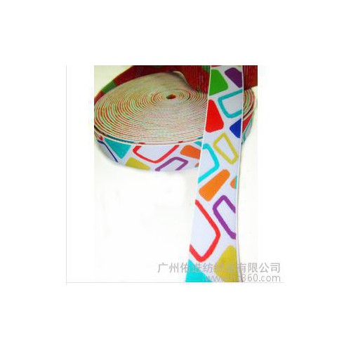 供应WOOJIN10MM-50MM提花织带,松紧带图2