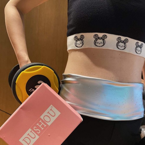 包邮爆汗裤网红直播快手抖音同款2020秋季收腹五倍女高腰瑜伽服裤子图3