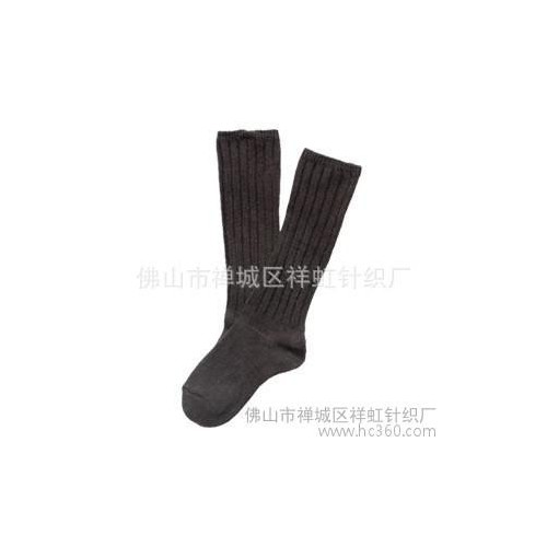 供应批发【童装长筒羊毛袜】提花运动袜 佛山针织袜厂家图2