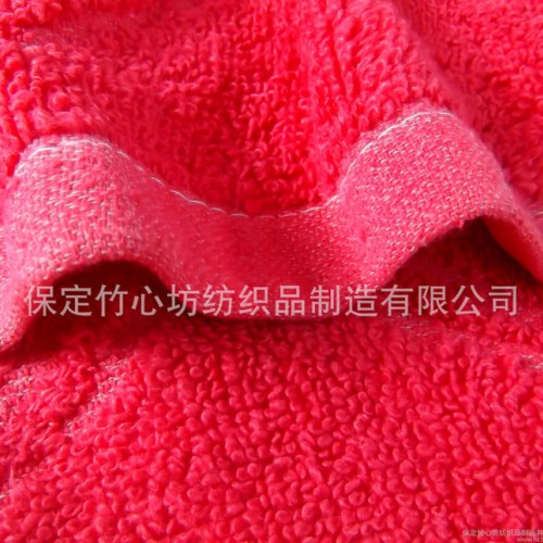 **纯棉提花面巾低档产品大众通用毛巾 纯色柔软舒适毛巾 淘图3
