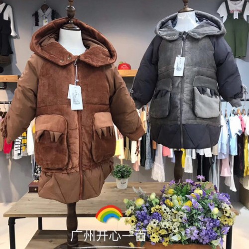 吾名堂羽绒服 广州品牌童装尾货批发图3