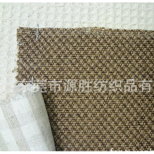 麻布胚布面料蜂巢格布提花麻亚麻YY2014113图3