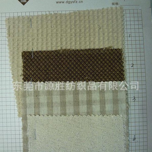 麻布胚布面料蜂巢格布提花麻亚麻YY2014113图1