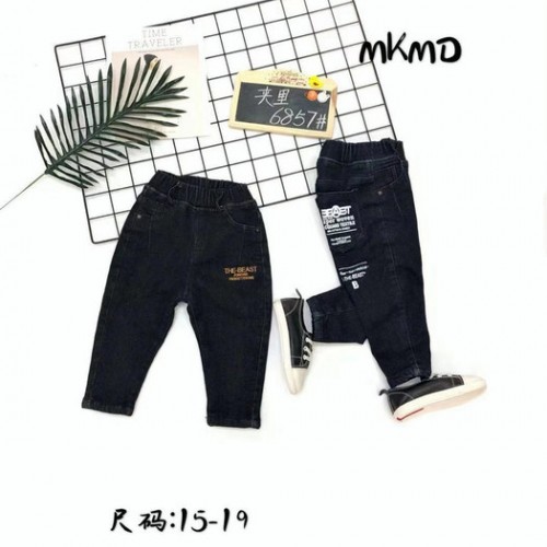湖北武汉汉正街儿童裤冬款加绒牛仔裤批发水洗全棉男童时尚裤子批发货到付款童装小脚裤批发图6