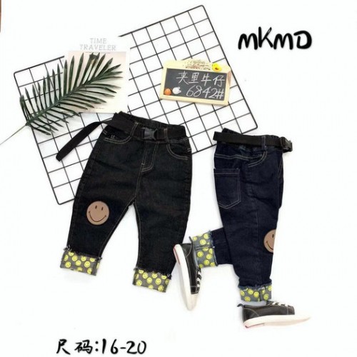 湖北武汉汉正街儿童裤冬款加绒牛仔裤批发水洗全棉男童时尚裤子批发货到付款童装小脚裤批发图5