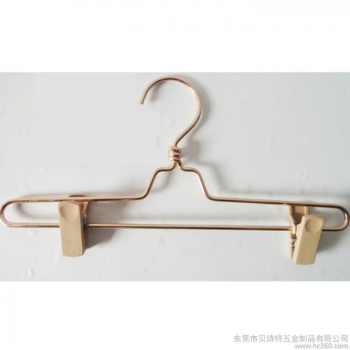 供应贝诗特铝裤架/金属裤架/裤夹/裤子展示衣架图3
