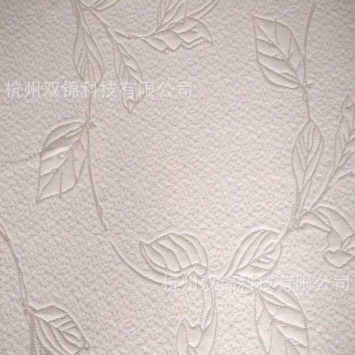 针织提花布 抗菌防螨空气层面料 床垫布图1