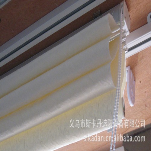 供应浙江斯卡丹 进口提花面料 罗马帘卷帘 **窗帘成品厂家定做批发图2