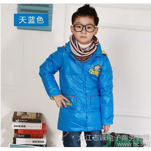 **2014年冬季**童装连帽羽绒服图2