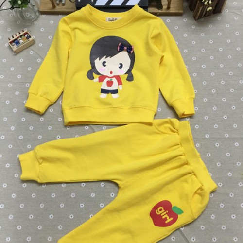 奥代尔棉2015春款宝宝春装儿童女童春秋童装婴幼外出服套装婴图2
