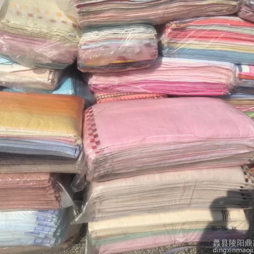 鼎鑫 库存积压二等品毛巾  纯棉提花尾货毛巾  纯棉江湖地摊毛巾   早市夜市跑量毛巾图4