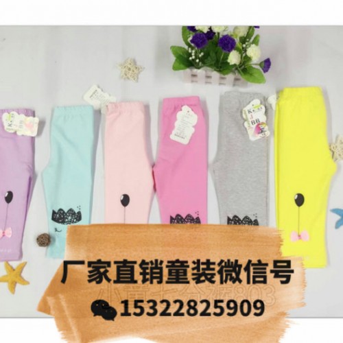 山东济南有童装批发**地摊货源5元童装裤子批发吗山东长清短袖T恤汗衫批发纯棉圆领印花半袖货到付款菲池鱼图6
