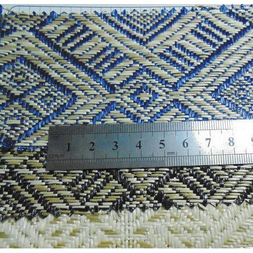 竹席材料 编织纹提花PP草 草编工艺品 装饰料 菱形网格箱包2391A图3