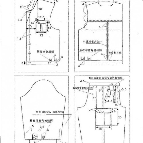 全棉男装工作套服（上衣，裤子）图3