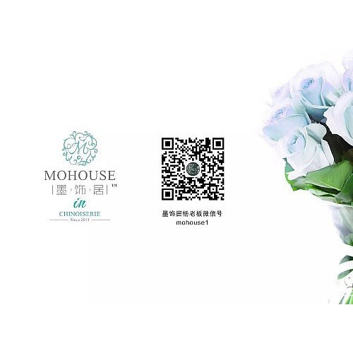 （墨饰居mohouse 母亲节手提花篮 黑001号花篮）墨饰居创意花店图8