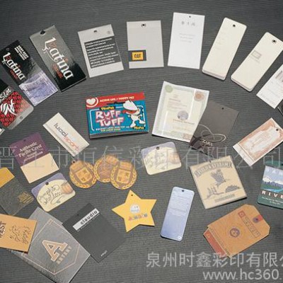 纸质童装商标吊牌 高品质女装韩文商标吊牌 **