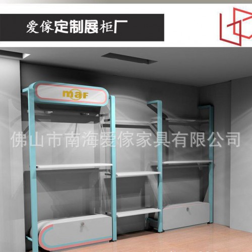 佛山服装店货架展示架童装店货架展示架上墙金属货架展示图3