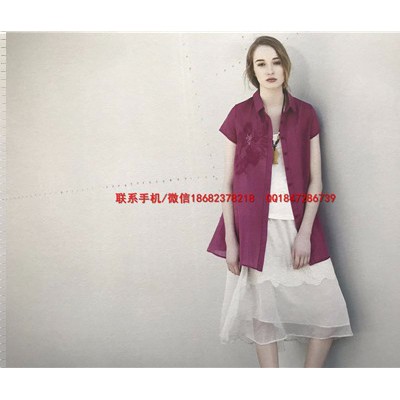 阿加竹品牌女装批发 库存尾货走份批发 连衣裙上衣裤子裙子比例配货批发
